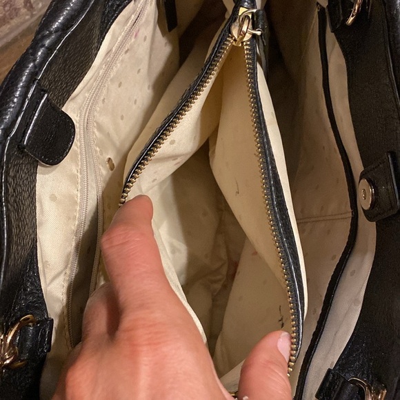 Kate Spade Black and gold Sedgwick Place Phoebe quilted leather tote - Picture 6 of 11